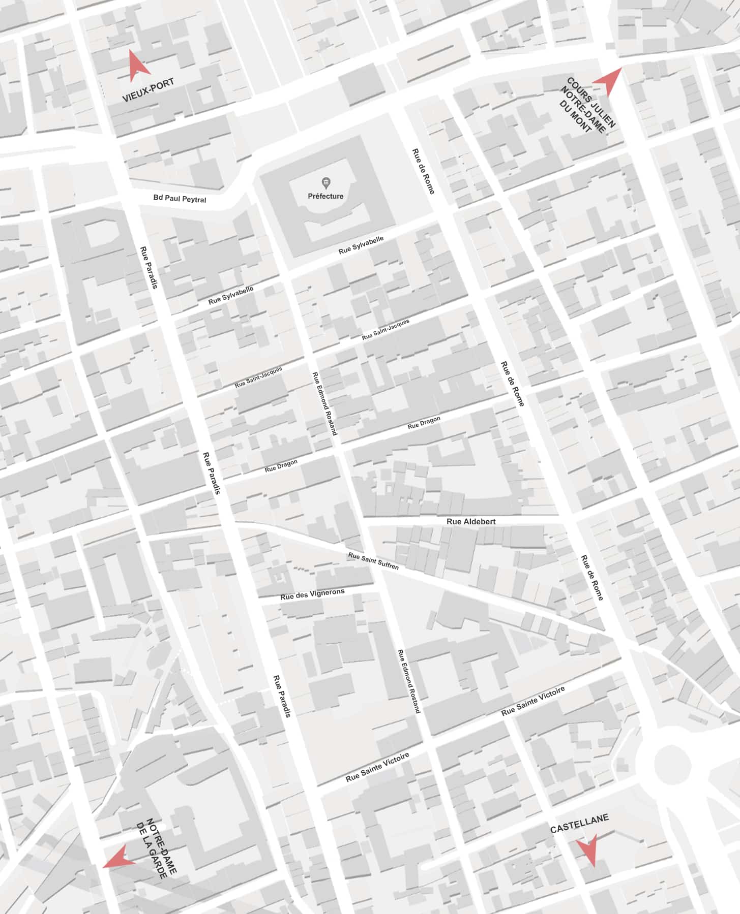 Map Quartier Rostand Notre Histoire